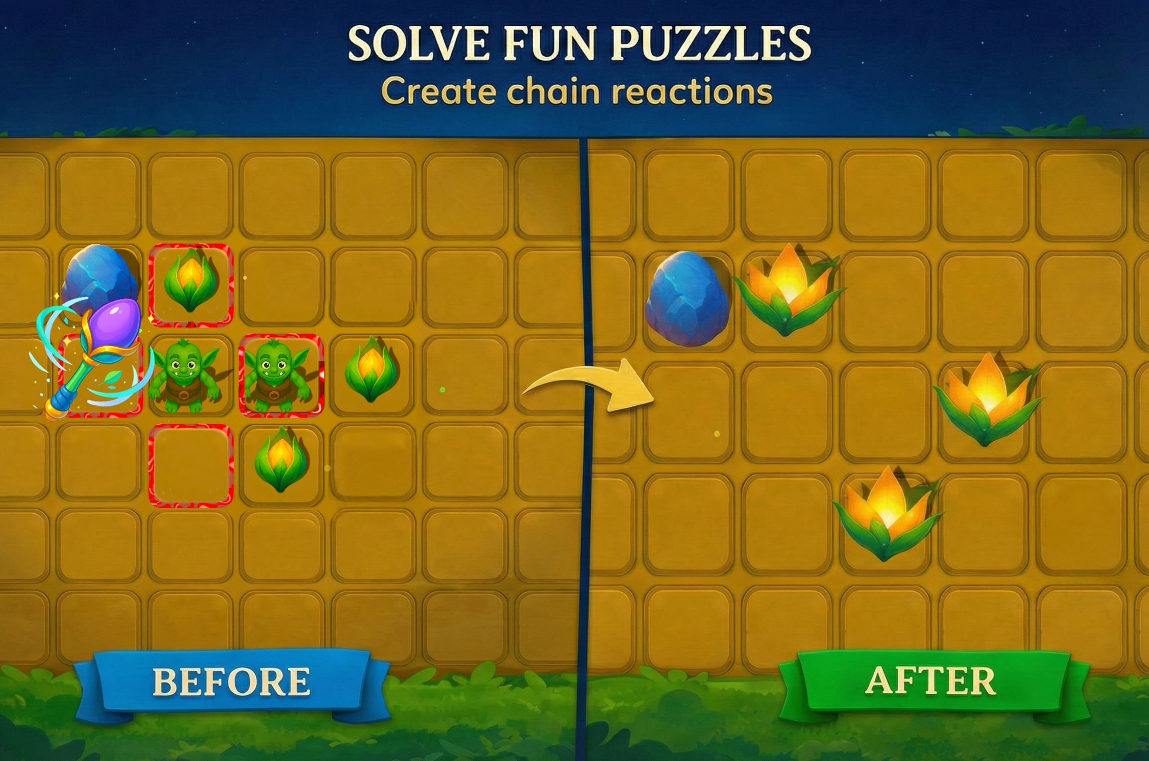 Marketing screenshot of a Cherrytap game